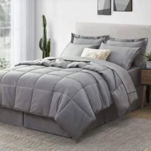 PLAIN GRAY DUVET SET