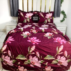 7/7 PATTERN DUVET SET WITH FOUR PILLOW CASES