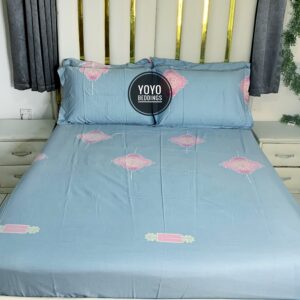 AMERICAN POLISH COTTON BEDSHEET WITH PILLOW CASES