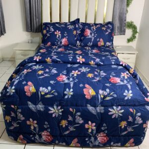 PATTERN DUVET SET WITH PILLOW CASES