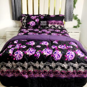 7/8 PATTERN DUVET SET WITH FOUR PILLOW