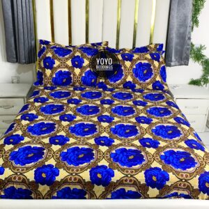 PATTERN BEDSHEET WITH PILLOW CASES