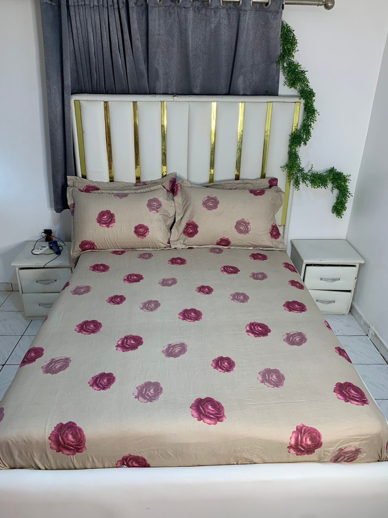 TURKISH COTTON PATTERN BEDSHEET