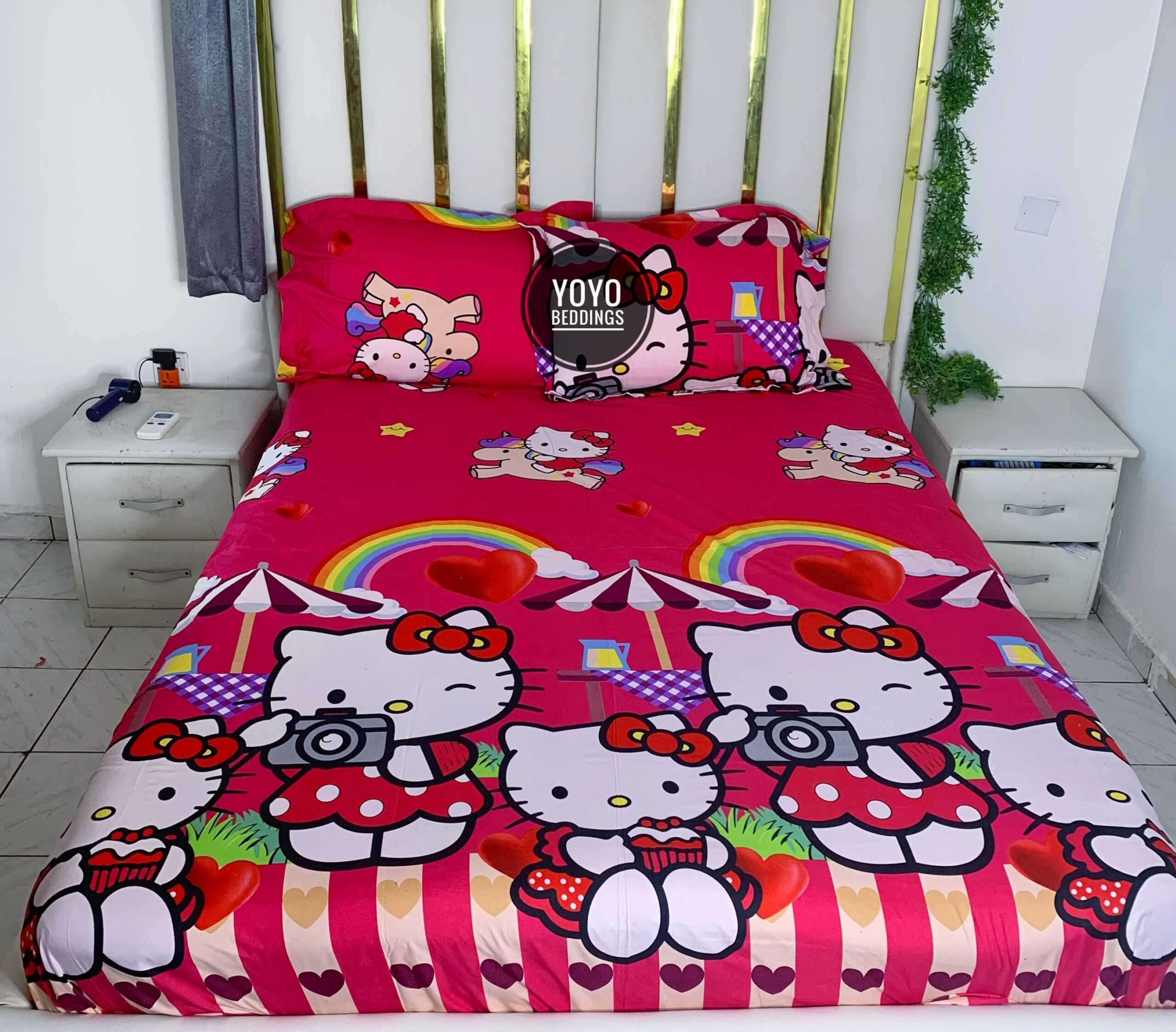 TURKISH CARTOON CHARACTER BEDSHEET