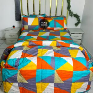 7/7 TURKISH COTTON PATTERN DUVET SET