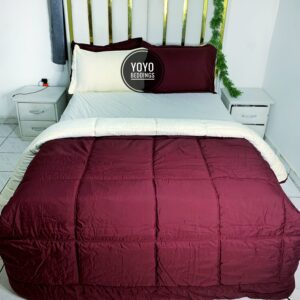 TURKISH COTTON PLAIN DUVET SET