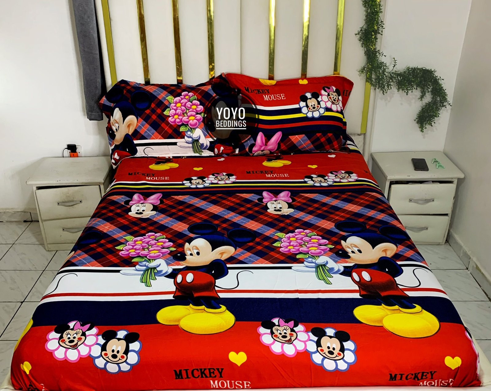 TURKISH CARTOON CHARACTER BEDSHEET