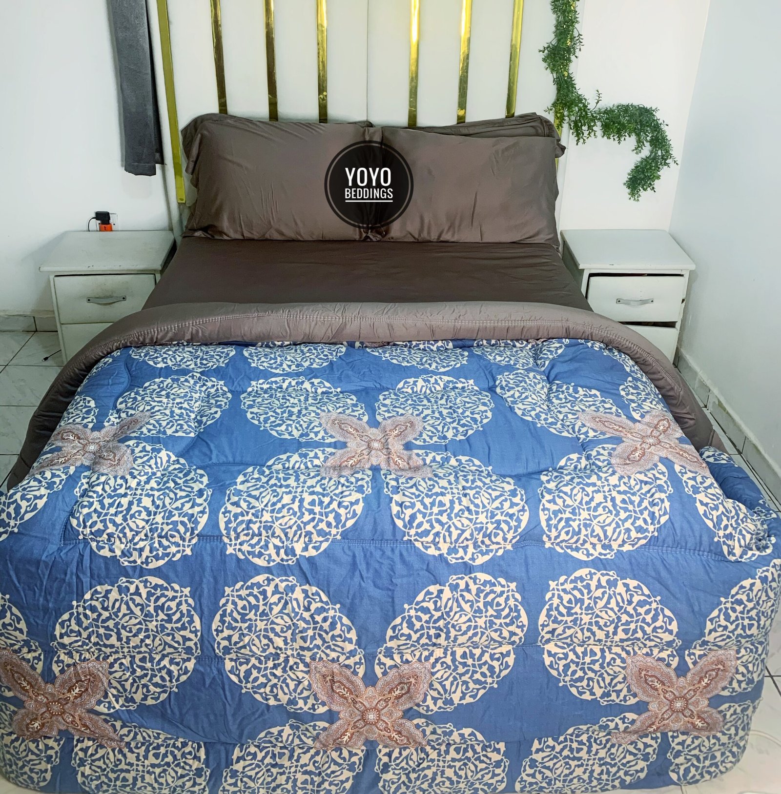 America polish pattern duvet set