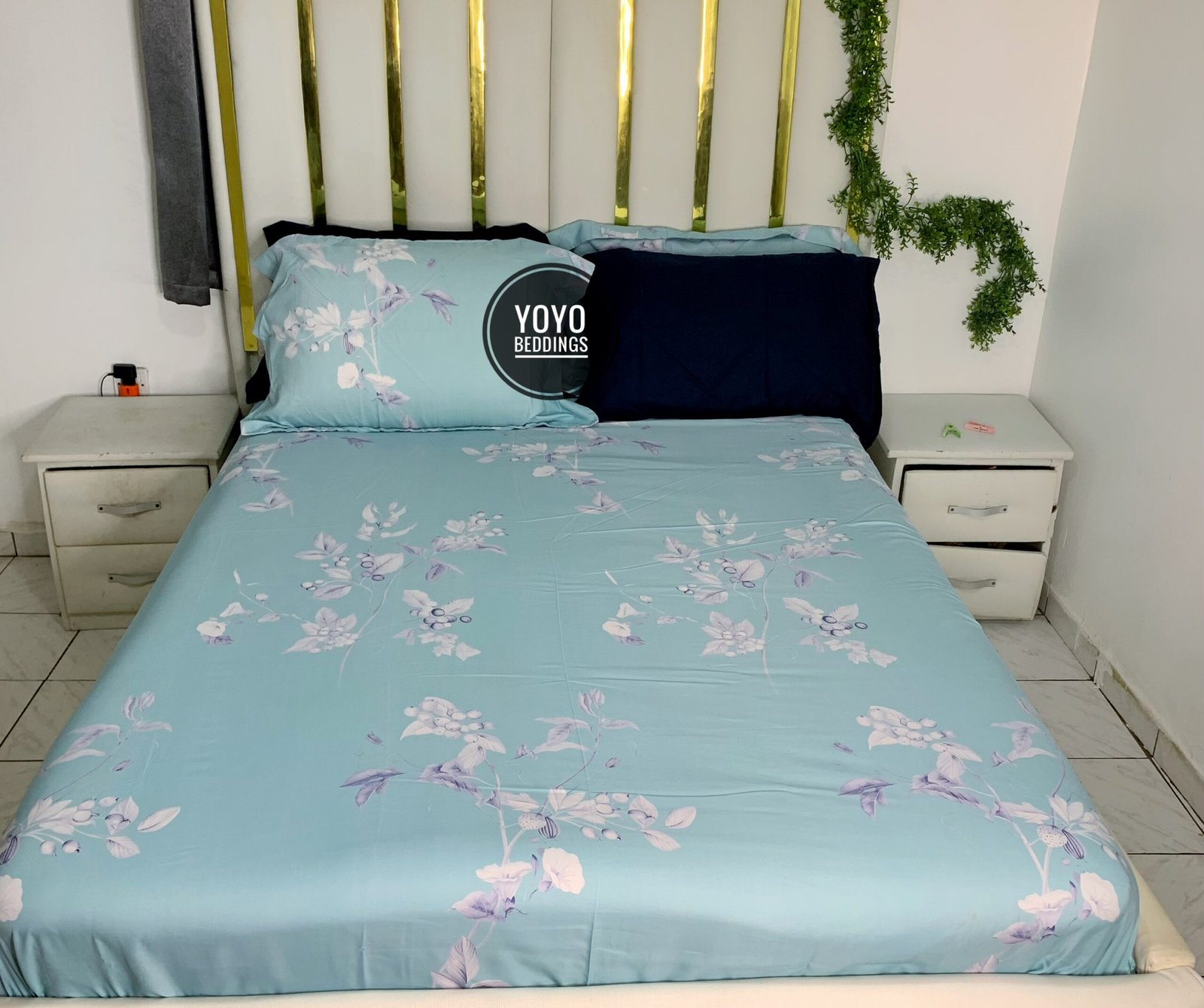 America polish pattern bedsheet.