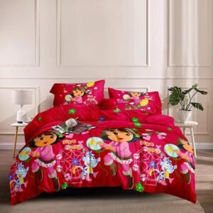 turkish pattern cartoon character bedsheet.