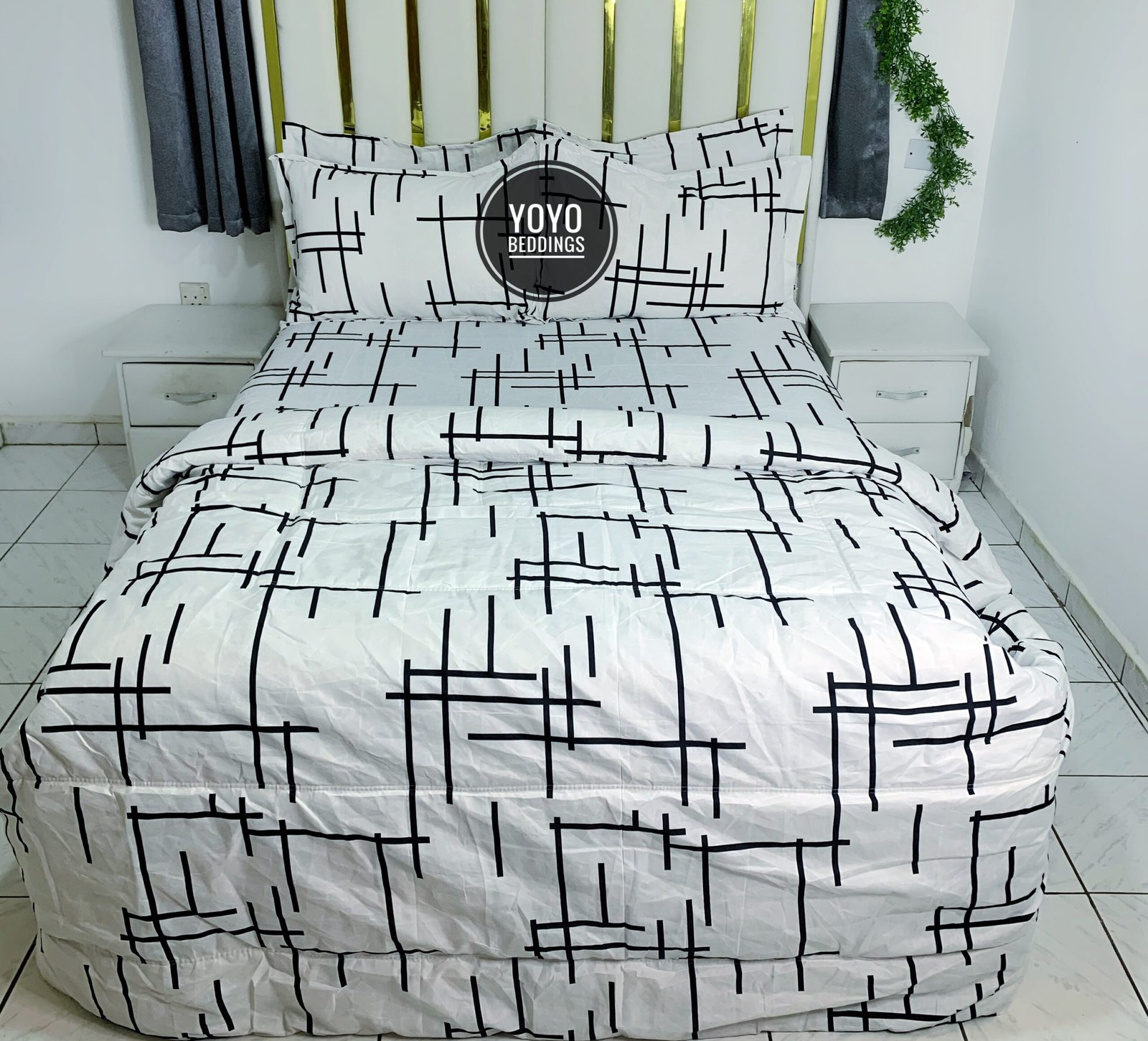 turkish pattern detachable duvet set.