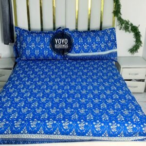 TURKISH COTTEN PATTERN BEDSHEET